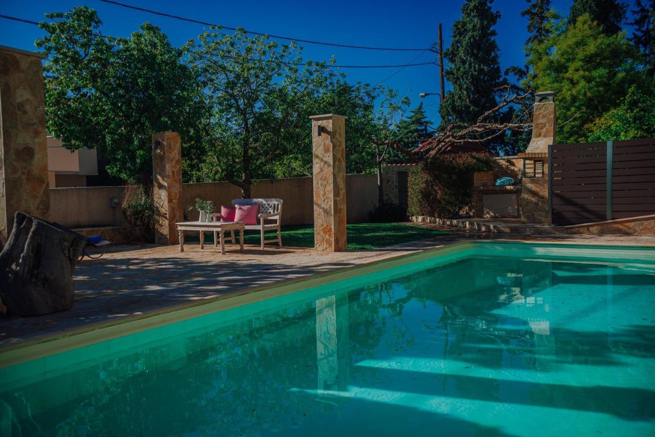 Pool And Sea View Apartments Agia Marina  Екстериор снимка
